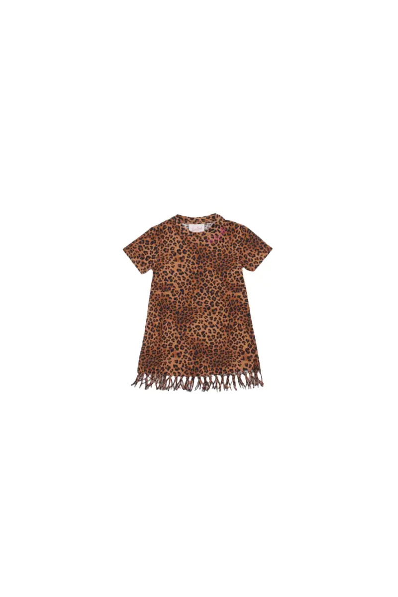 Abito Bambina MC2 SAINT BARTH Leopard Abbey sand leopard