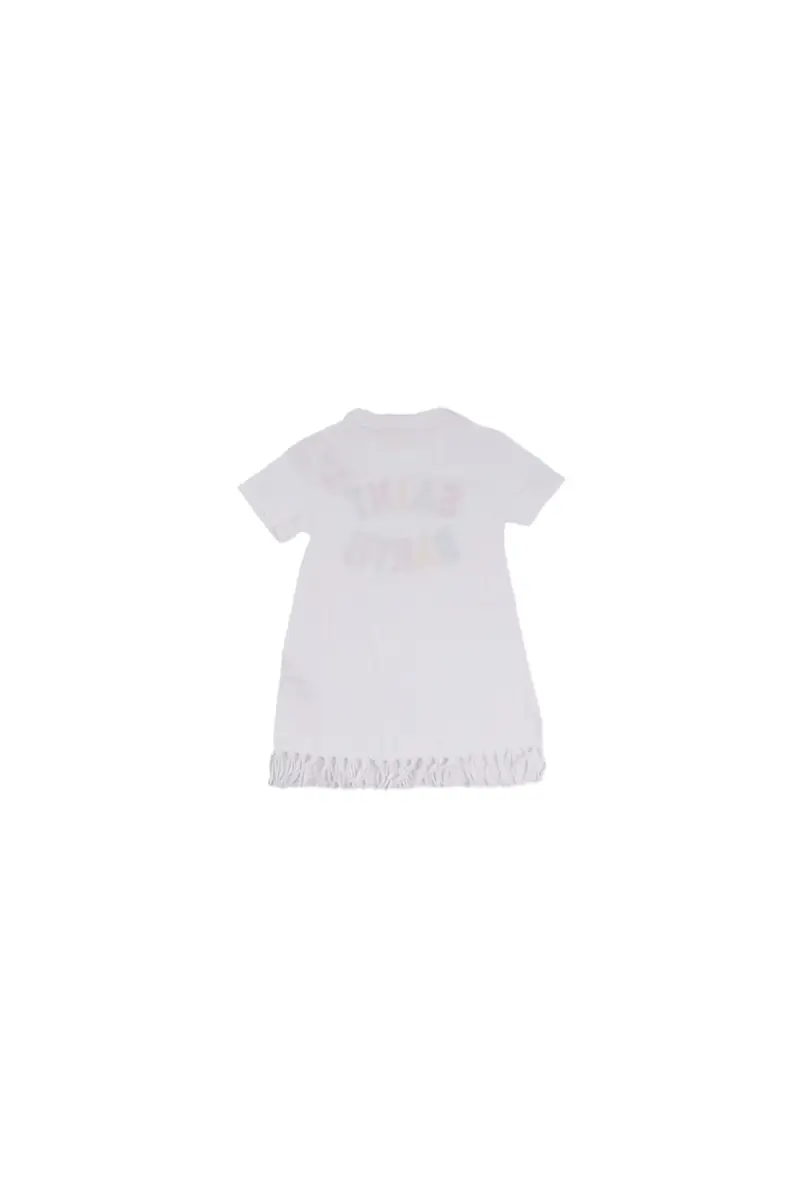 Abito Bambina MC2 SAINT BARTH White Abbey terry multic patch miniatura 2