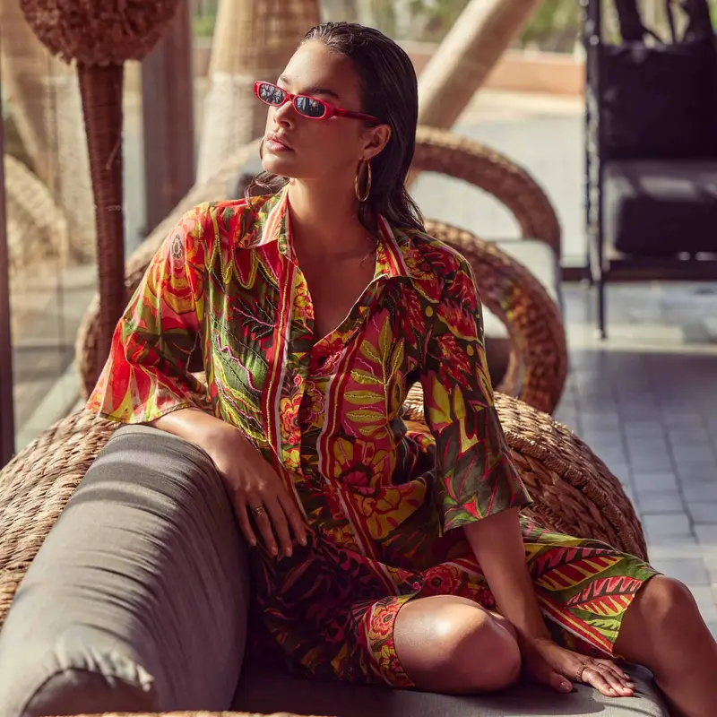 ABITO CAMICIA BONNIE | Colore: Multi | Taglia: XL