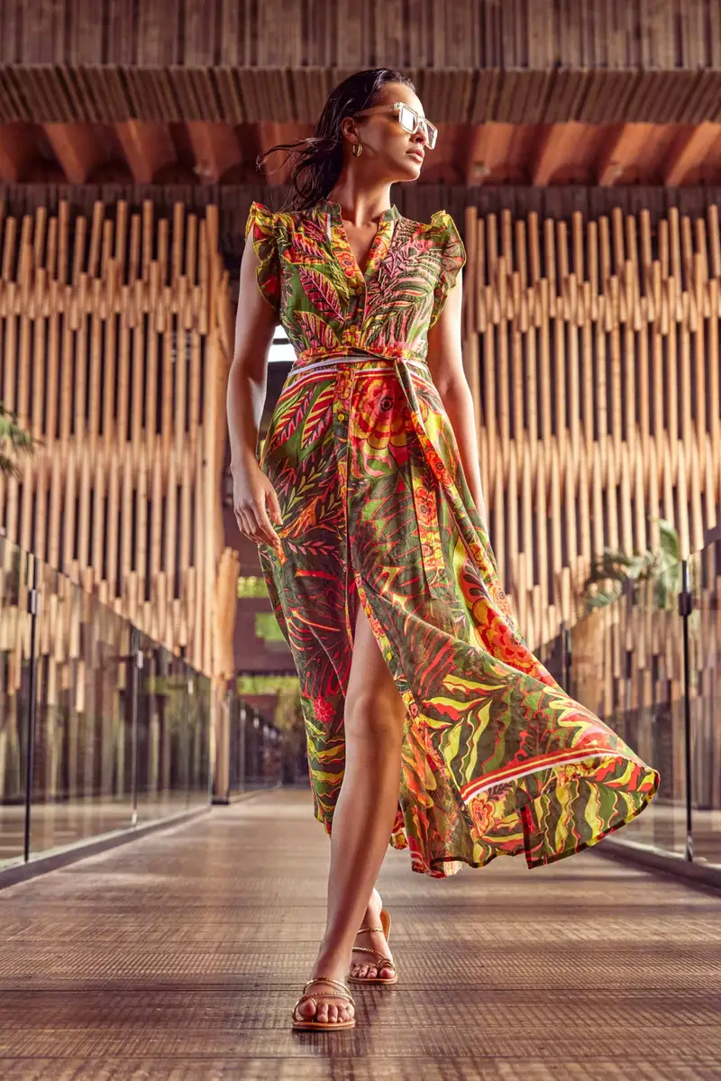 ABITO CAMICIA LUNGO SMANICATO BONNIE | Colore: Multi | Taglia: XXL