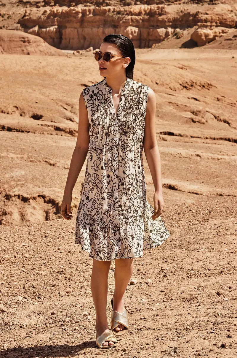 ABITO CAMICIA RICAMATO SMANICATO | Colore: Multi | Taglia: L