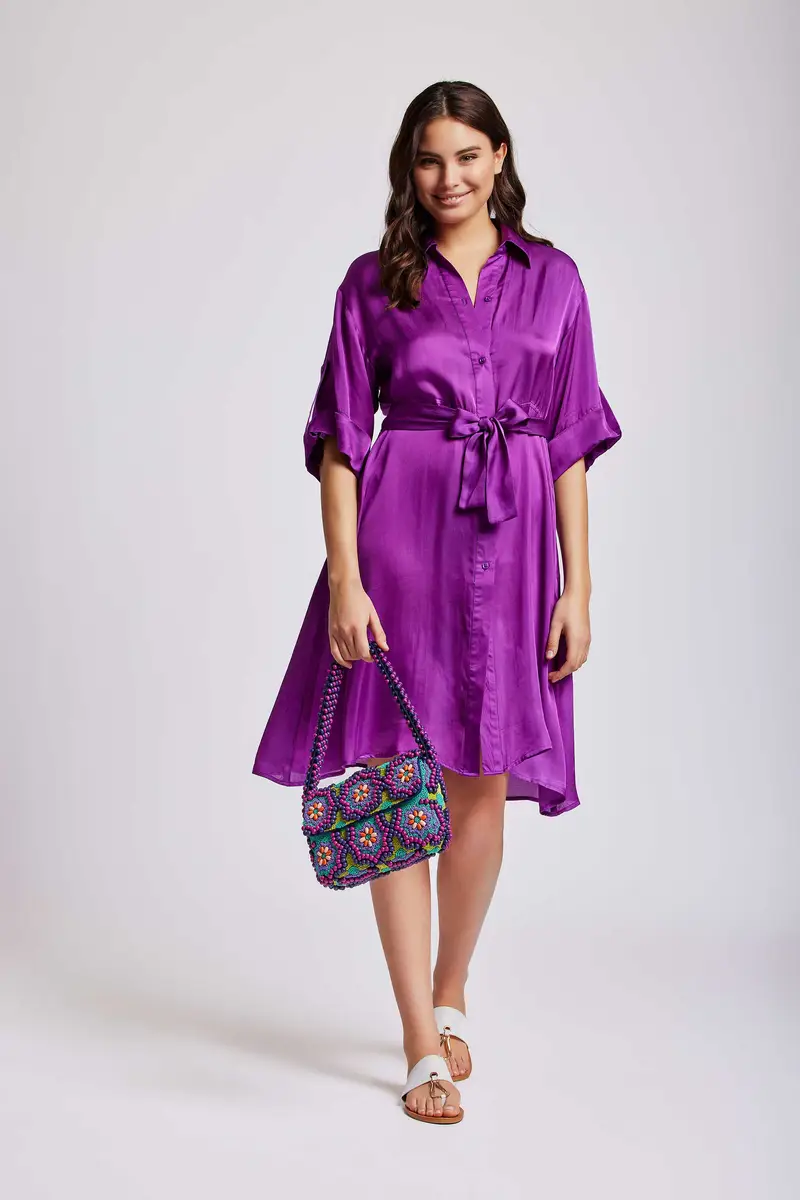 ABITO CAMICIA TANYA | Colore: Viola | Taglia: S