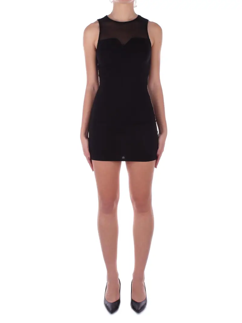Abito Donna ONLY Black Onllive love s/l plain mesh