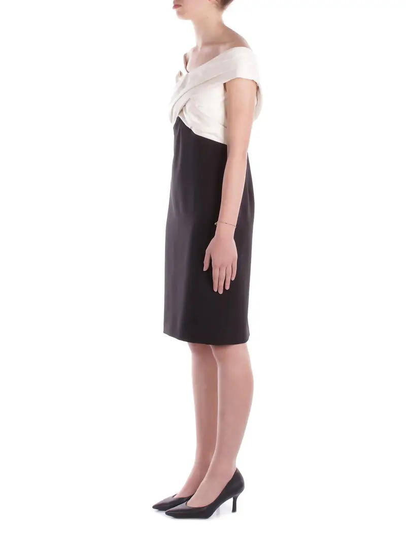 Abito Donna RALPH LAUREN Black Irene short sleeve cocktail miniatura 2