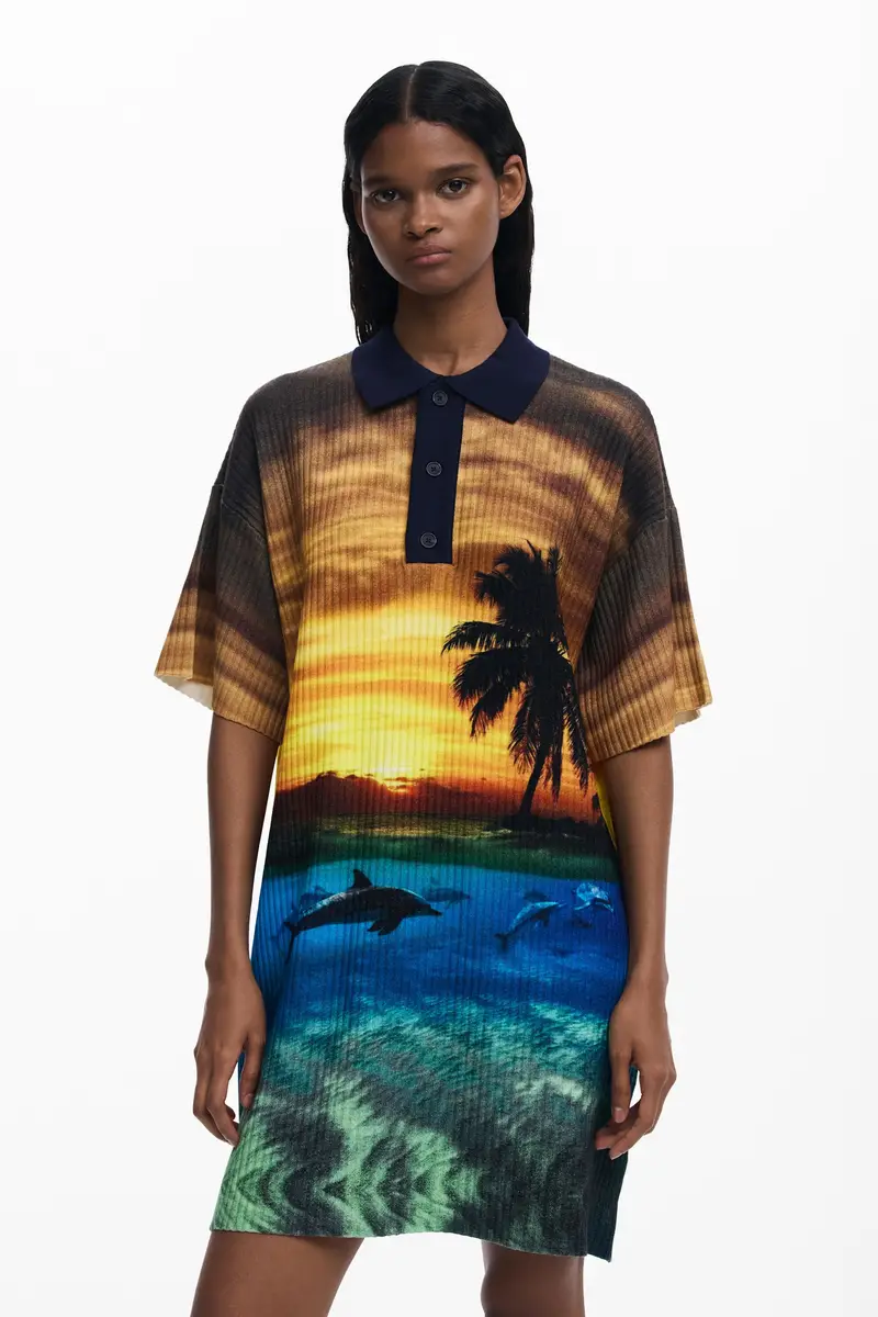 Abito in maglia tramonto Botter