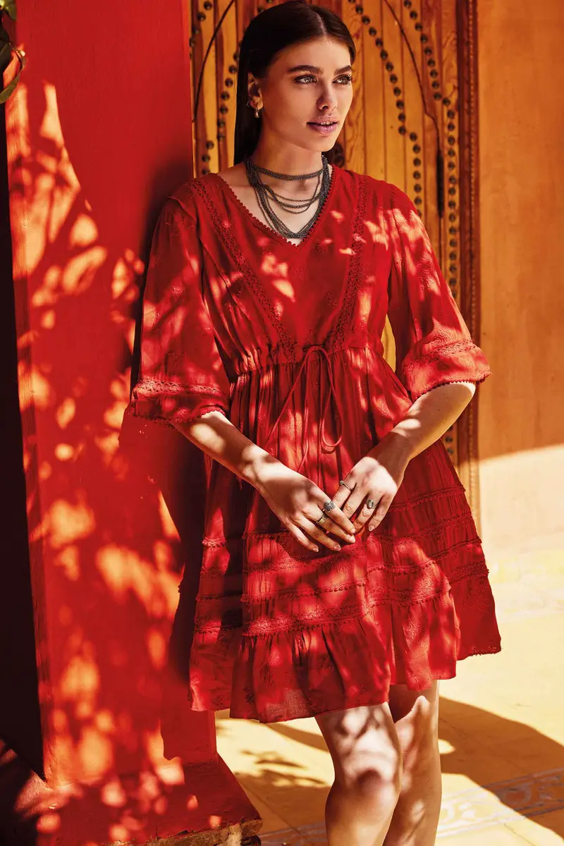 ABITO LA VIE EN ROSE | Colore: Rosso | Taglia: L