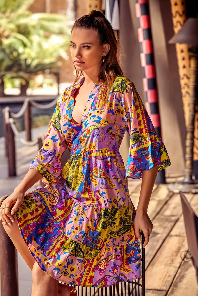 ABITO LIDIA | Colore: Multi | Taglia: L