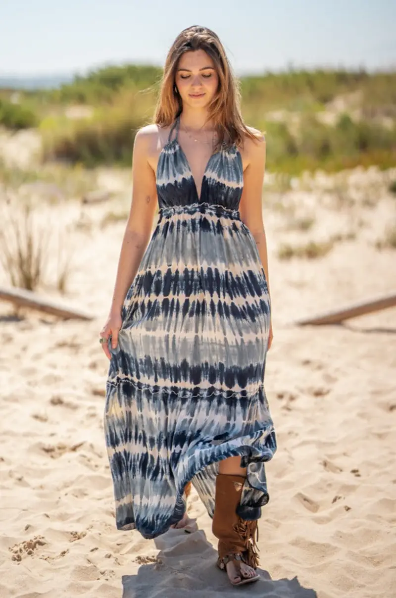 ABITO LUNGO DAFNE | Colore: Multi | Taglia: One size