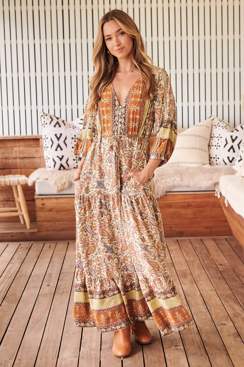 ABITO LUNGO EBONY | Colore: Multi | Taglia: XS