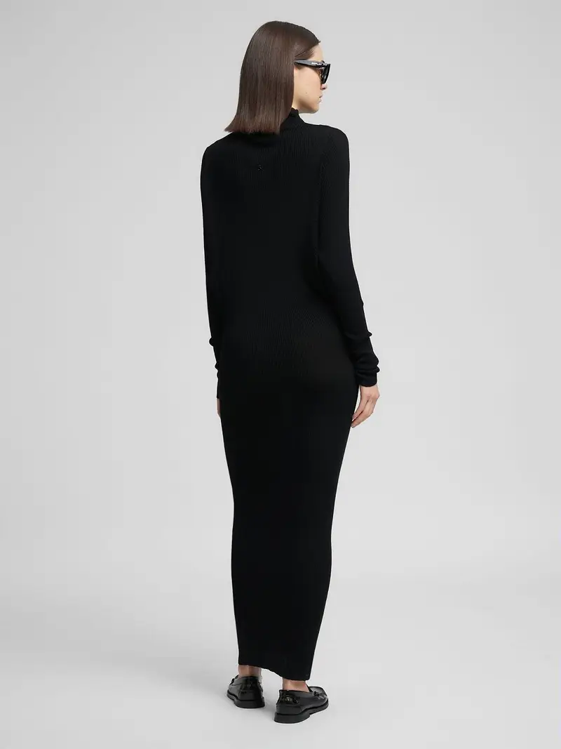 Abito Lungo Effetto See-through