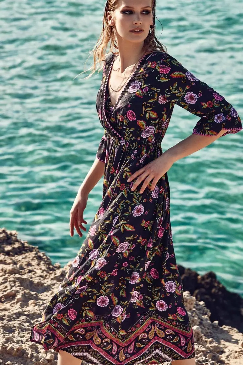 ABITO LUNGO FORTUNE | Colore: Nero | Taglia: S