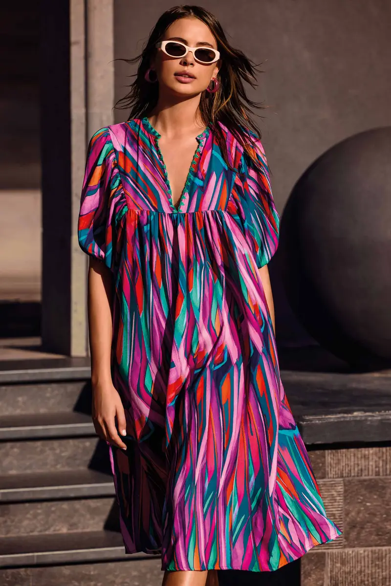 ABITO LUNGO INES | Colore: Multi | Taglia: S