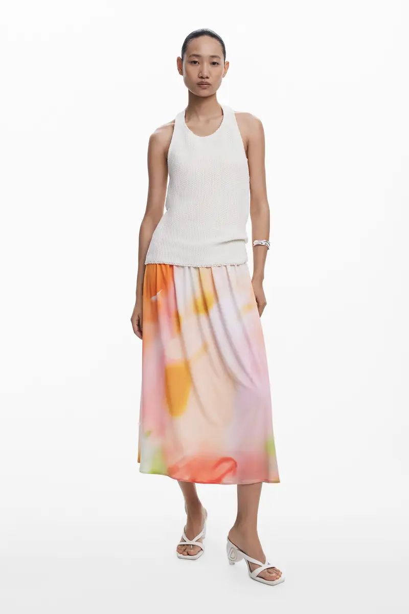 Abito lungo sfumato 2 in 1