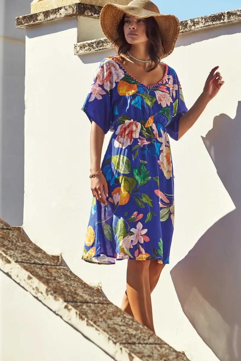 ABITO LUNGO SICILY | Colore: Blu | Taglia: M