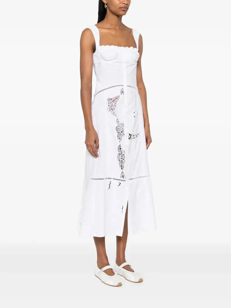 abito midi marine serre miniatura 2