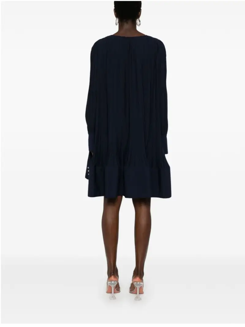 Abito midi plissettato miniatura 2