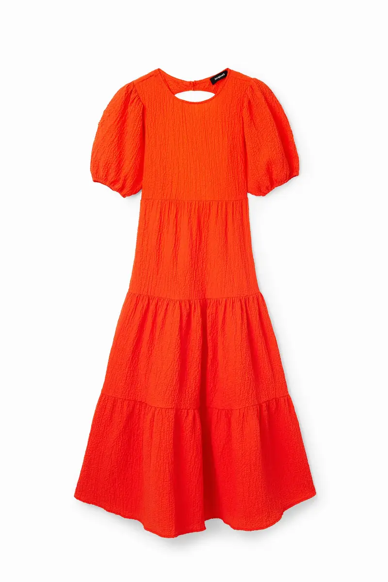 Abito midi scollo dietro