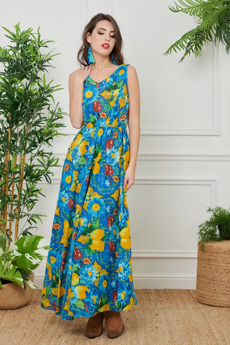 ABITO SMANICATO | Colore: Ninfea | Taglia: S/M