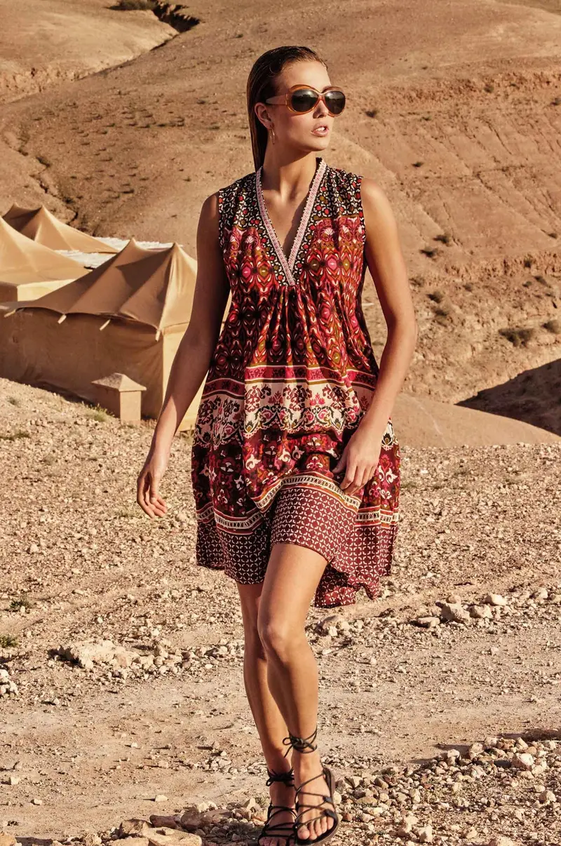 ABITO SMANICATO DAI TONI CALDI | Colore: Multi | Taglia: L