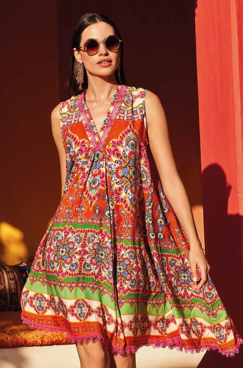 ABITO SMANICATO PAVONE | Colore: Multi | Taglia: M