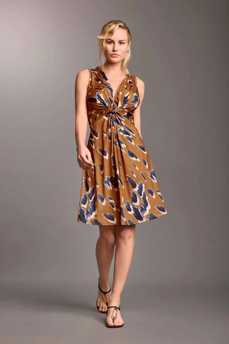 ABITO SMANICATO ZOE | Colore: Marrone | Taglia: S