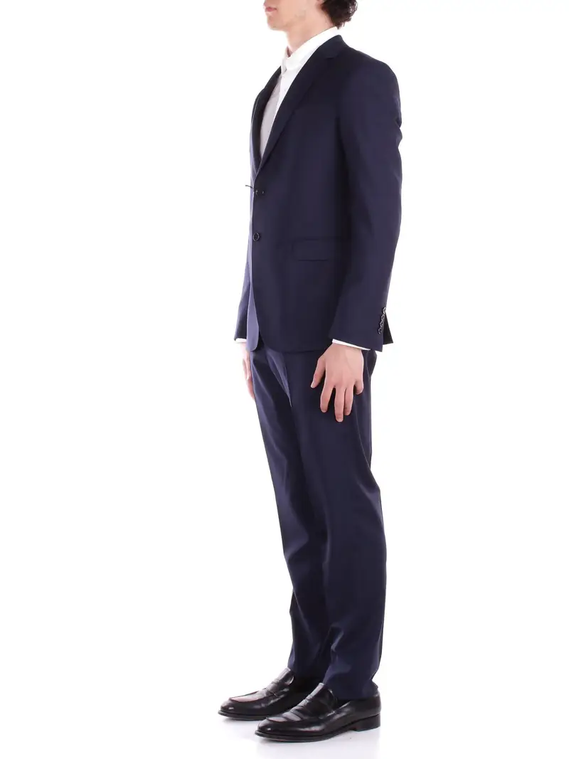 Abito Uomo EMPORIO ARMANI Blu navy Abito miniatura 2