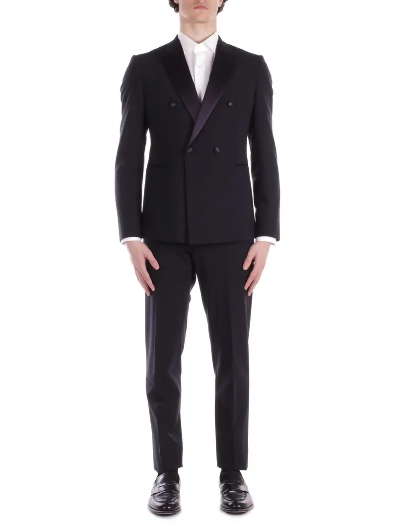 Abito Uomo EMPORIO ARMANI Nero antracite Abito smoking