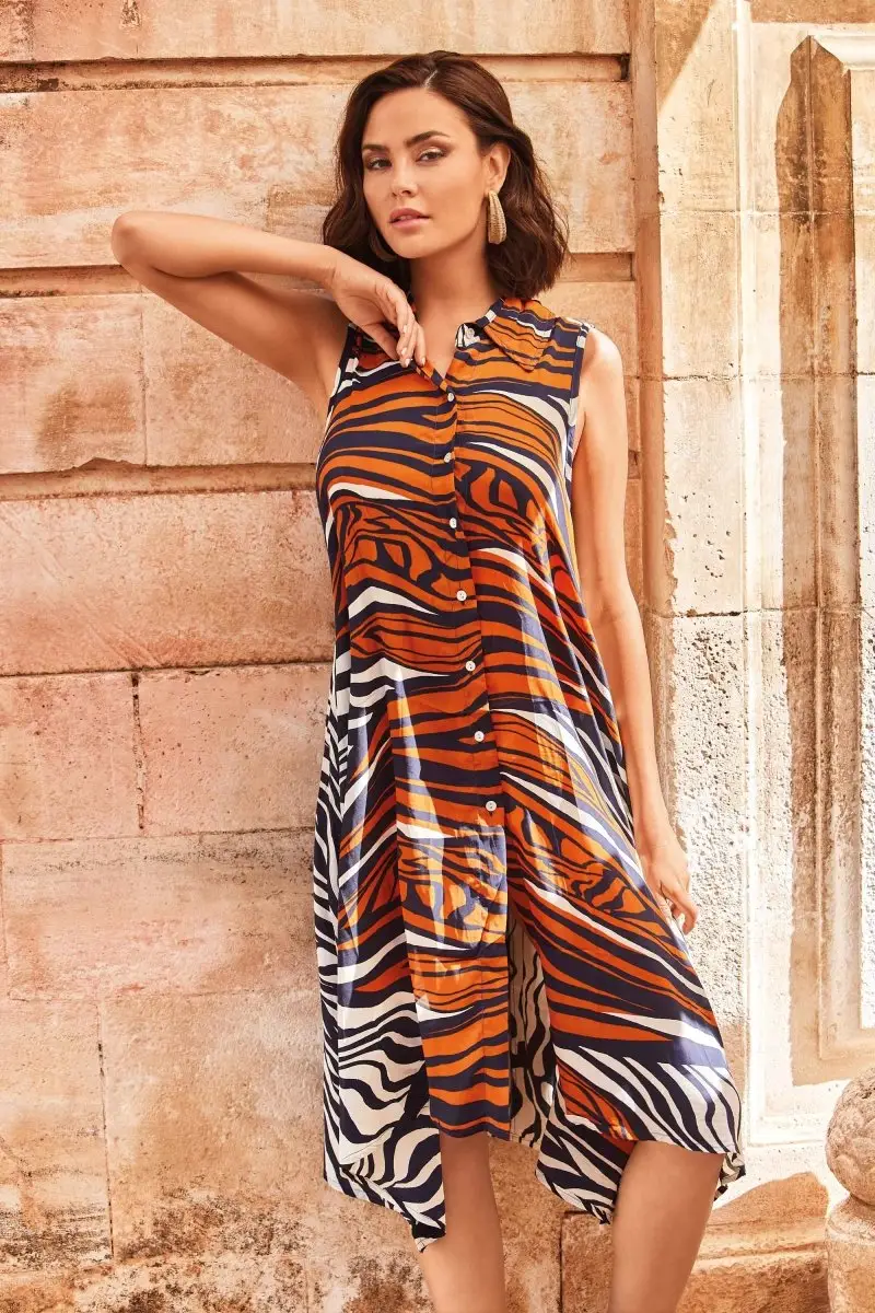 ABITO ZEBRATO | Colore: Multi | Taglia: L