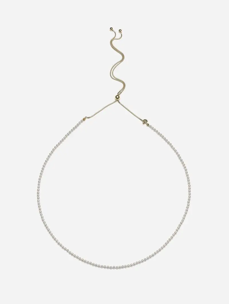 Abrazi Jorja Perla Collana Oro