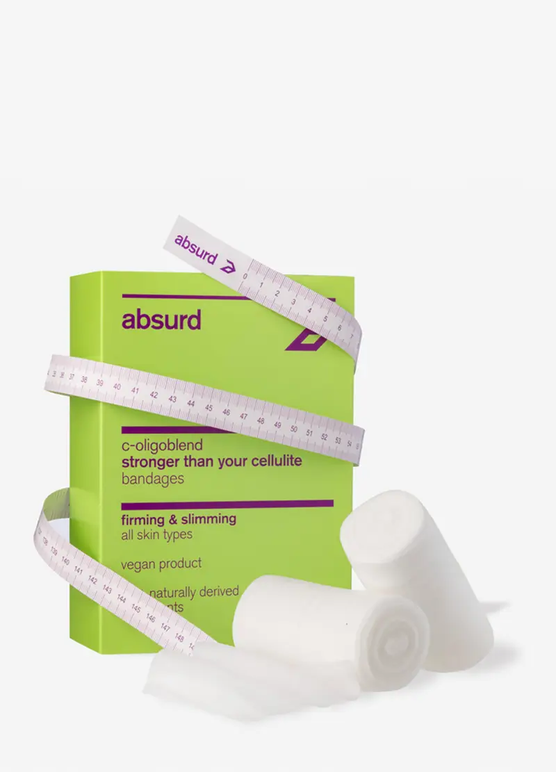 Bende Riducenti Monouso Anticellulite*. Stronger Than Your Cellulite, Donna, Verde miniatura 2