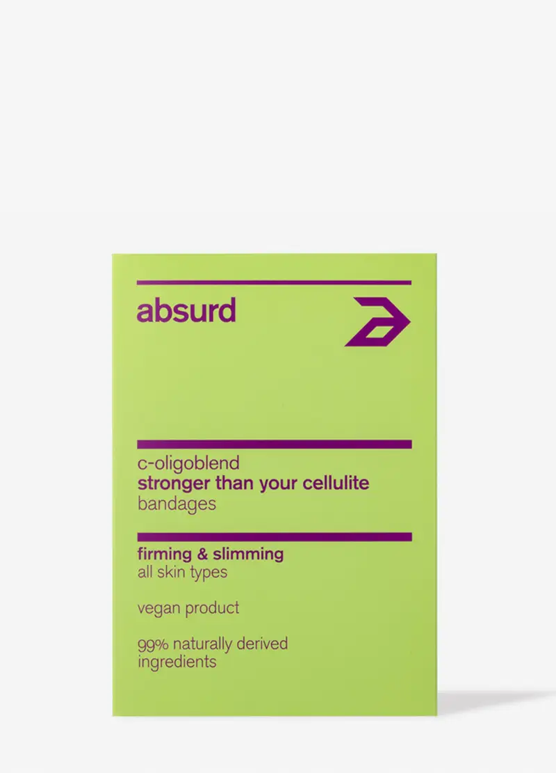 Bende Riducenti Monouso Anticellulite*. Stronger Than Your Cellulite, Donna, Verde