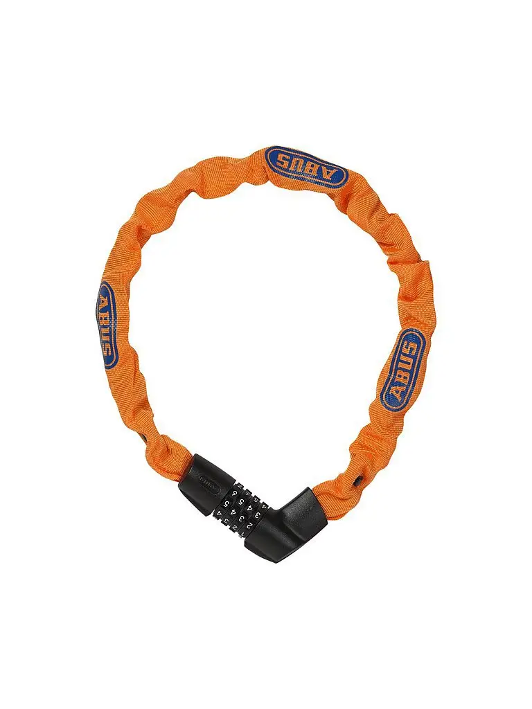 Lucchetto a catena Tresor 1385 Neon arancione