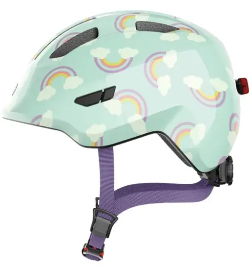 Smiley 3.0 LED - casco bici - bambino Green
