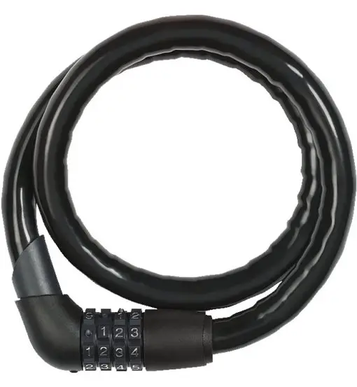 Steel-O-Flex Tresor 1360/85 - lucchetto bici Black