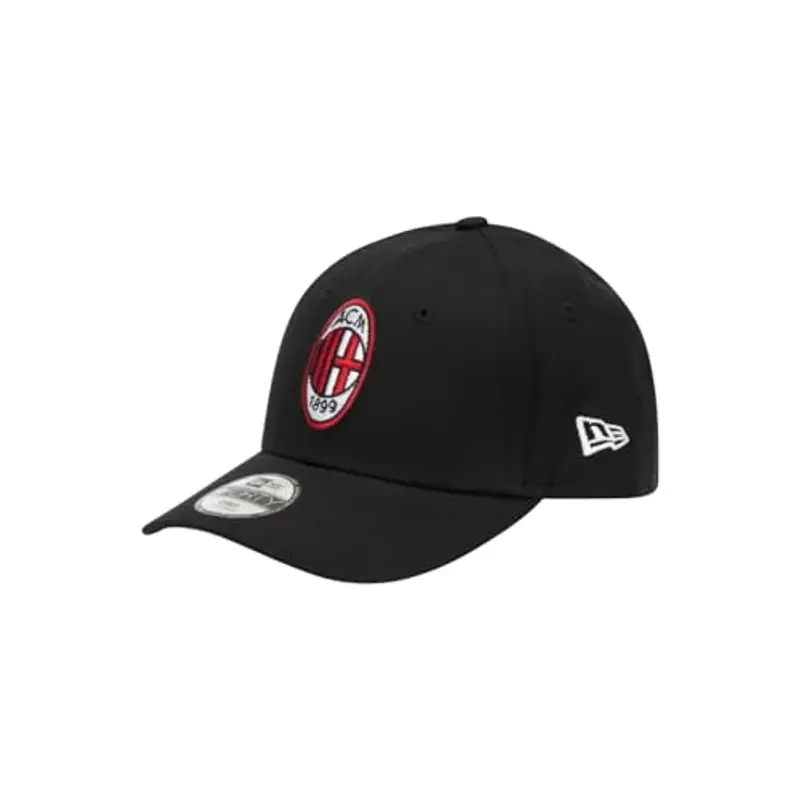 AC Milan Cappello Prodotto Ufficiale, Nero, Unisex