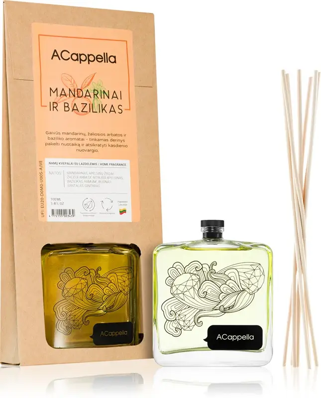 Mandarin and Basil diffusore di aromi con ricarica 100 ml