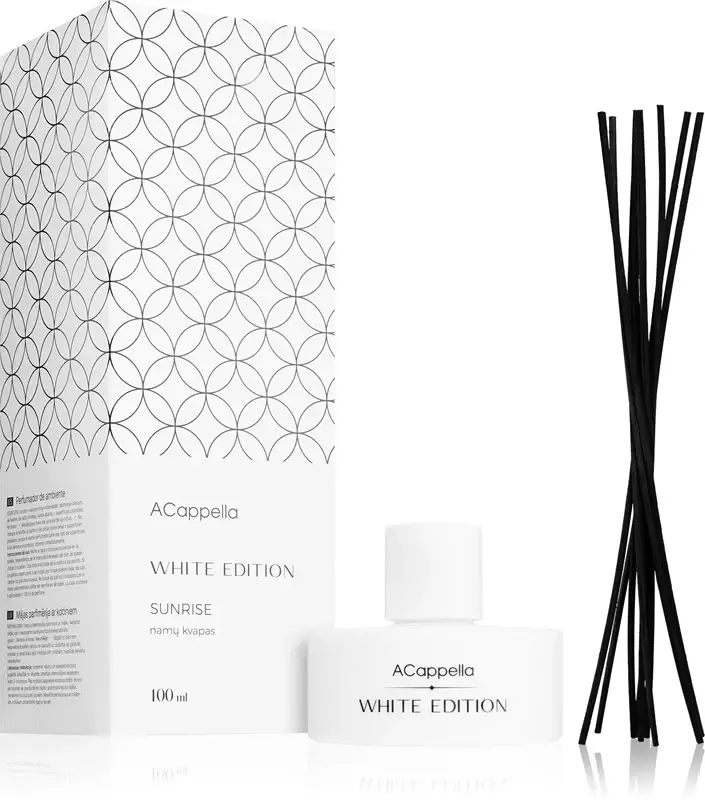 White Edition Sunrise diffusore di aromi con ricarica 100 ml