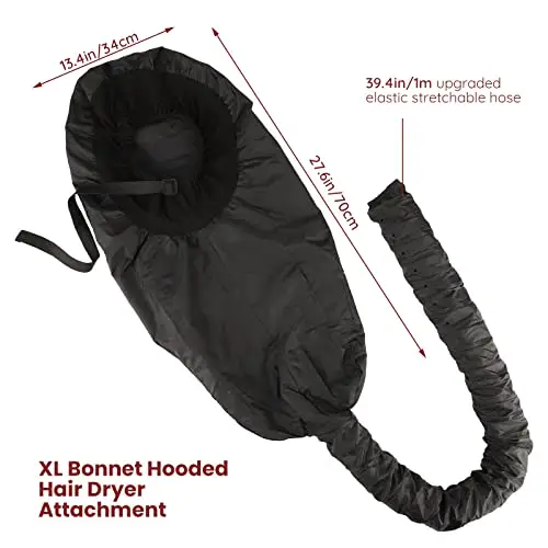 Accessorio per Asciugacapelli con Cappuccio, Segbeauty Cappuccio per Il Condizionamento Profondo Regolabile Extra miniatura 3