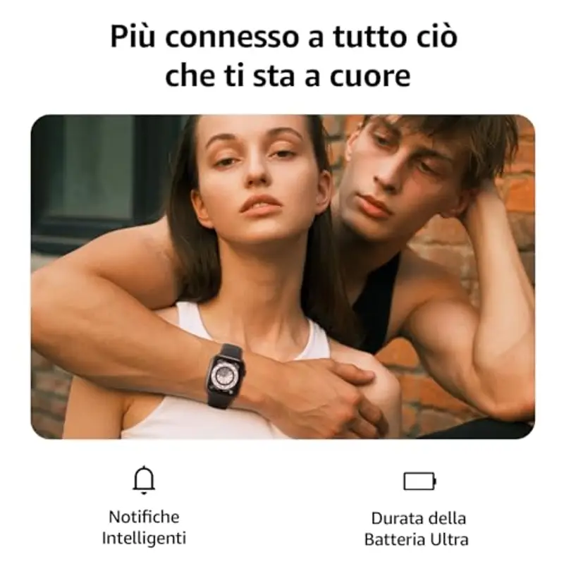 AcclaFit Smartwatch Donna Nero 1597684 miniatura 2