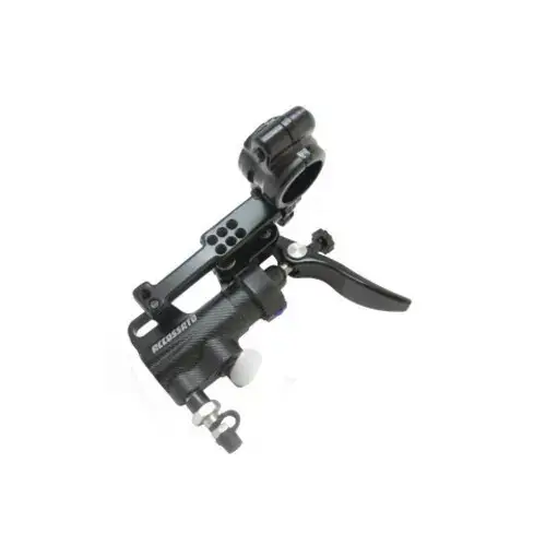 Pompa freno posteriore, leva corta e staffa incluse Accossato