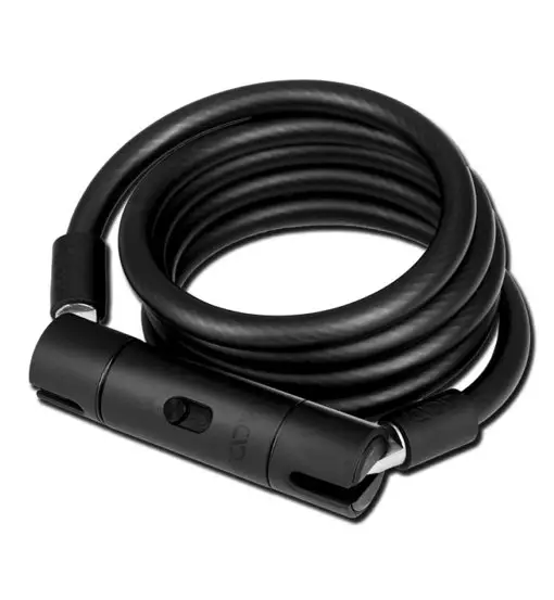 Corvid K180 - lucchetto a cavo Black