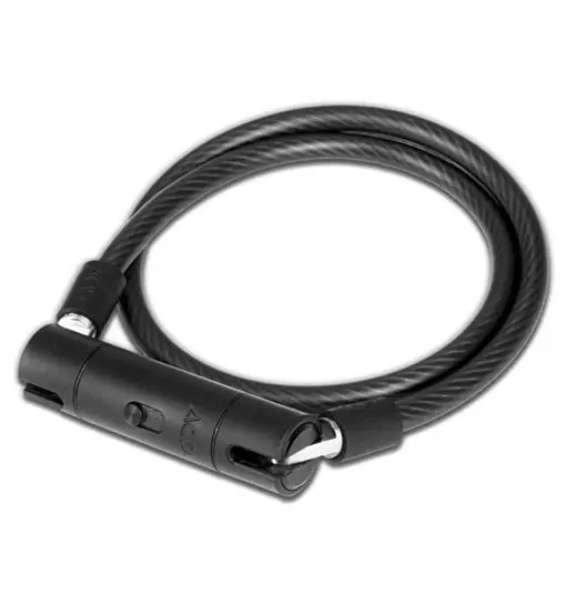 Corvid K90 - lucchetto a cavo Black