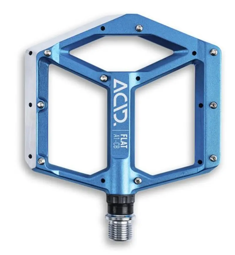 Flat A1-CB - pedali MTB Blue