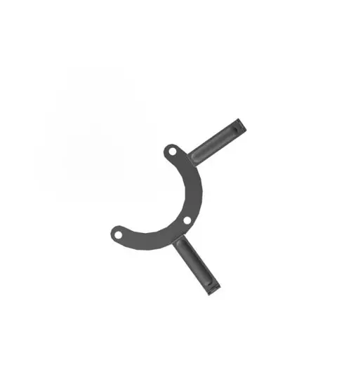 IC 3 0 - piastra montaggio paracatena Black