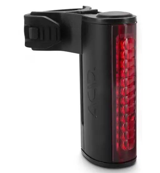 LED HPA Red - luce posteriore Black