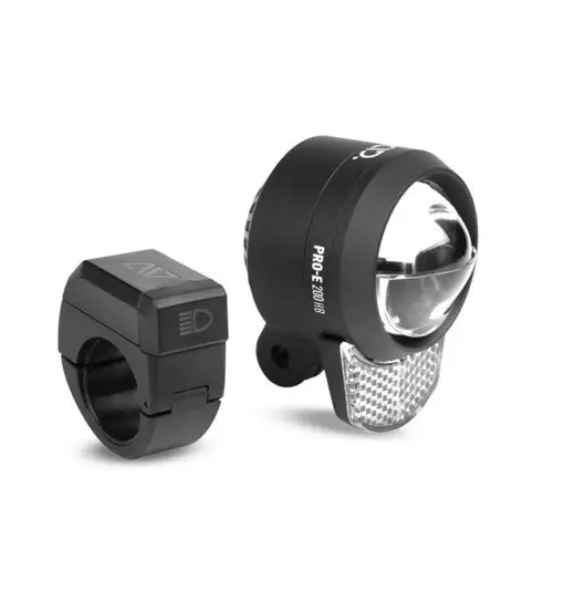 PRO-E 200 HB X-Connect - luce anteriore e-bike Black