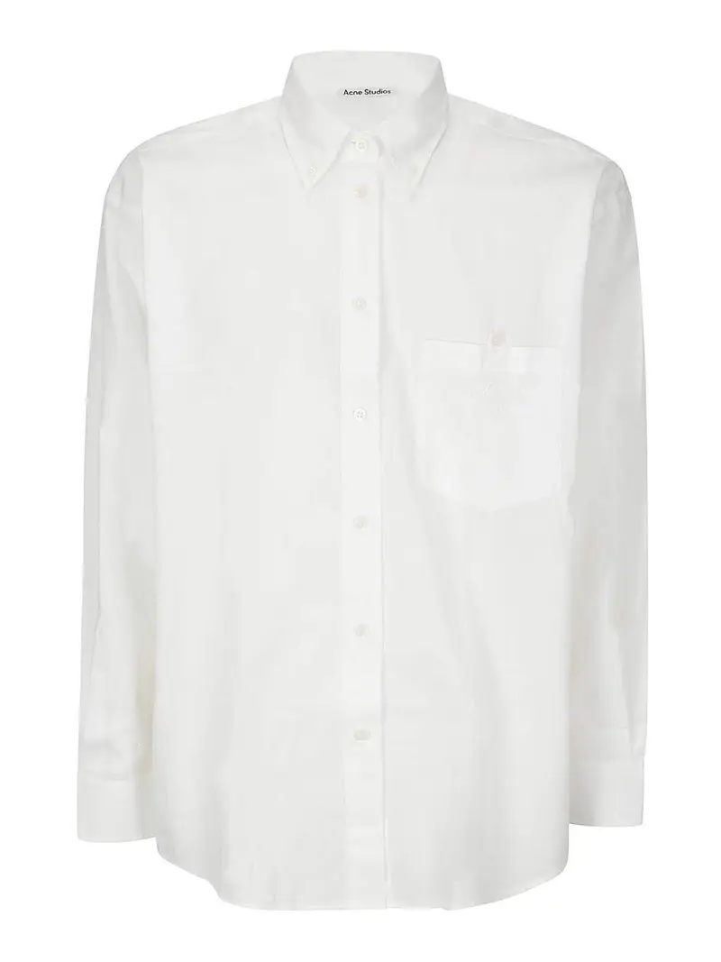 Camicia in cotone Bianco