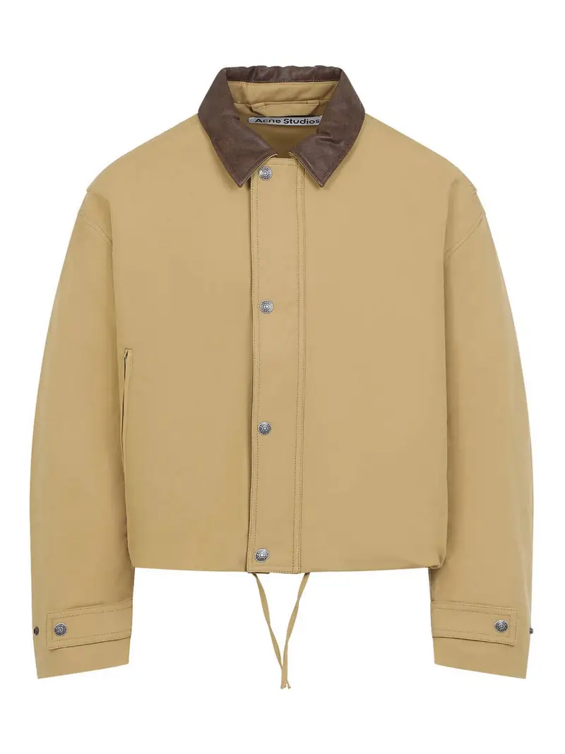 Giacca in cotone Beige