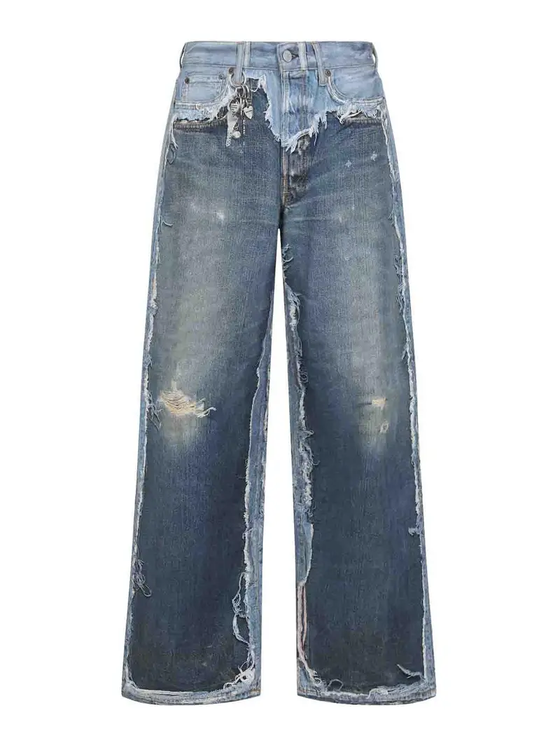 Jeans in cotone Lavaggio scuro