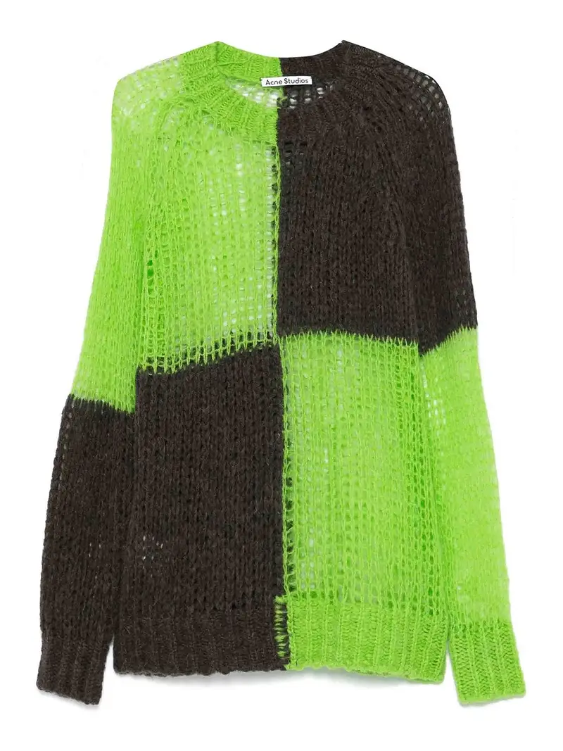 Jumper a maglia sciolta Verde